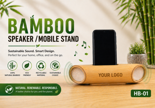 BAMBOO MOBILE SPEAKER HB-01